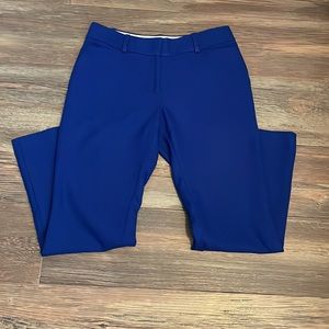 Loft bright blue Julie size 6P dress pants.